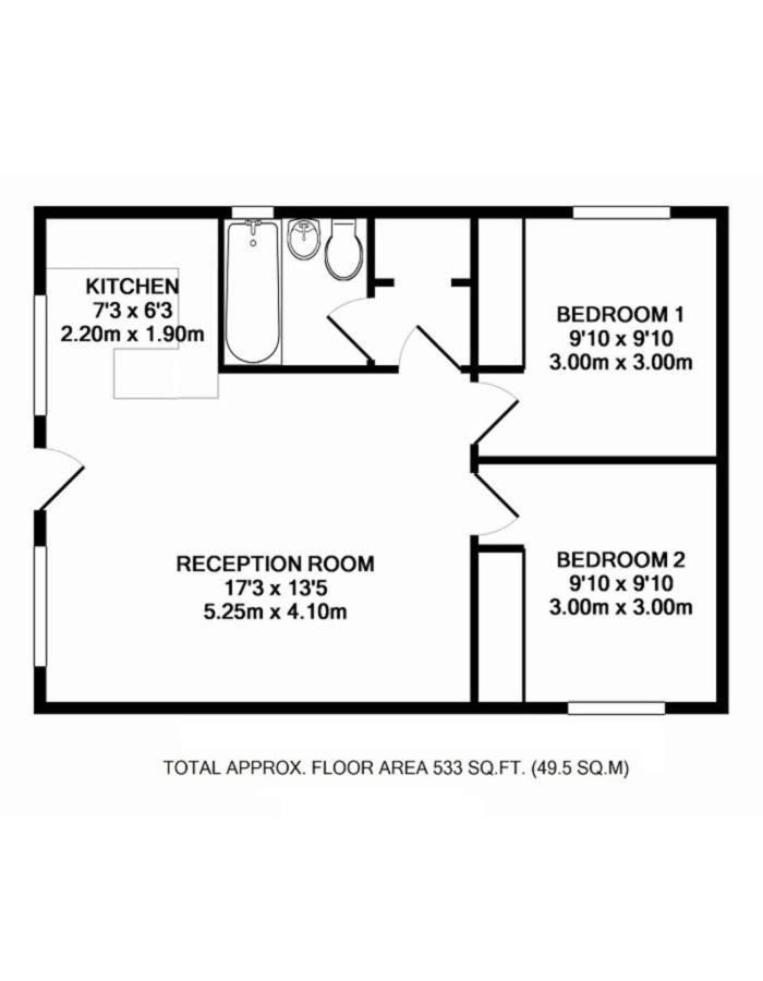 Eagle Chalet 克里安拉利 外观 照片